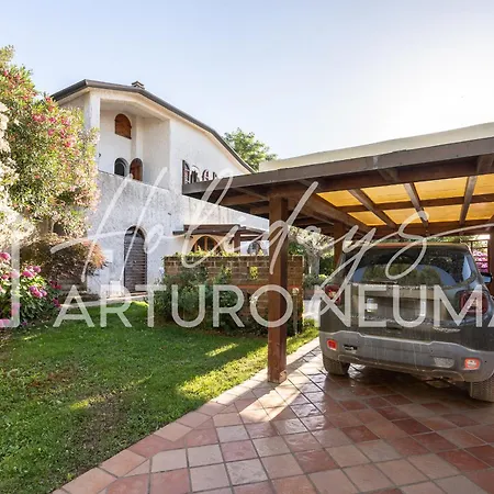 642-Esclusiva Villa Con Giardino A Marcelli In Posizione Panoramica Con Vista Mare