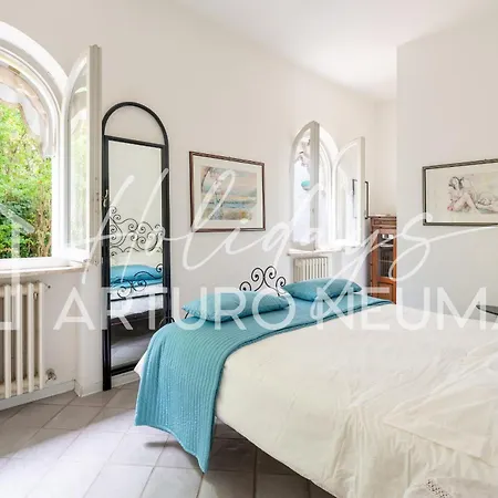 642-Esclusiva Villa Con Giardino A Marcelli In Posizione Panoramica Con Vista Mare Villa