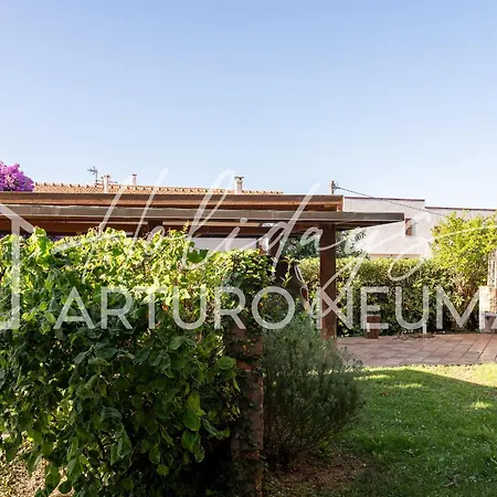642-Esclusiva Villa Con Giardino A Marcelli In Posizione Panoramica Con Vista Mare *